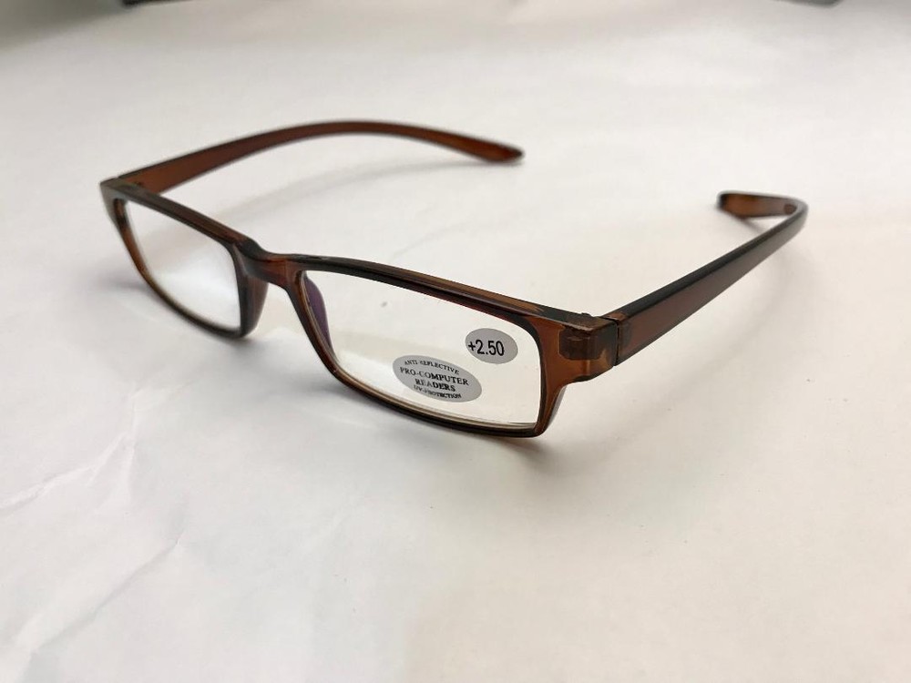 Pro Computer Neck Hanging Reflect Reading Glasses with box strength +1.00-4.00