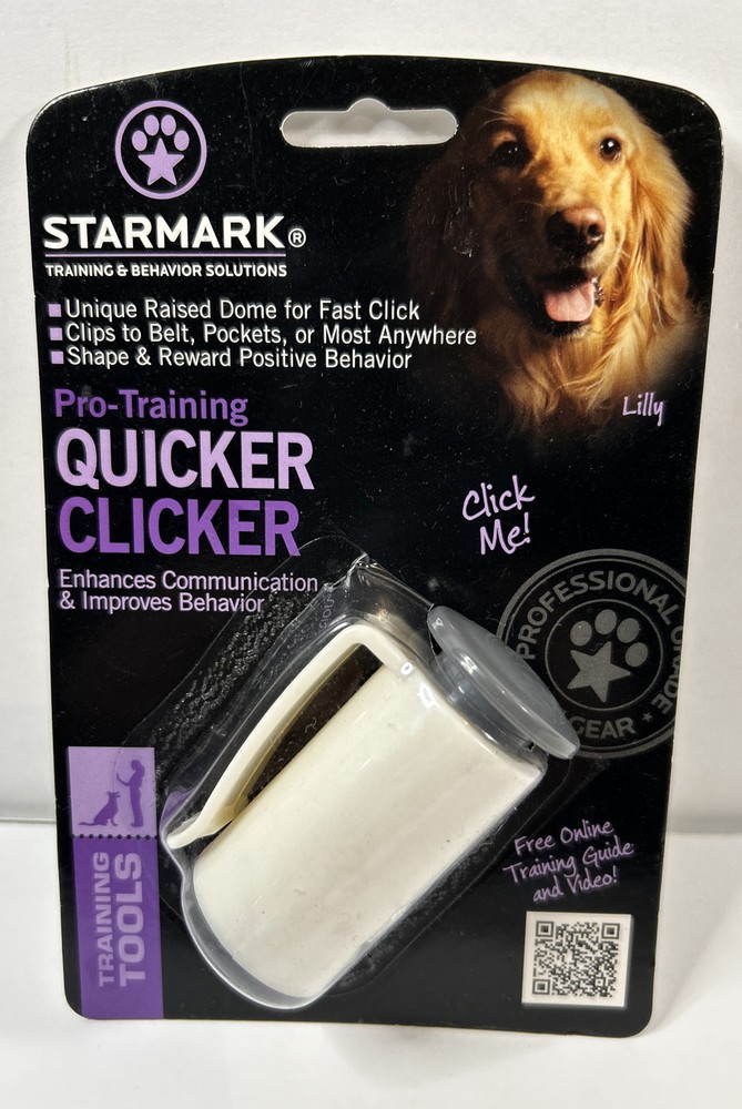 Triple Crown Pro Training Quicker Clicker Device Dome Shape Fast Click Pet U3
