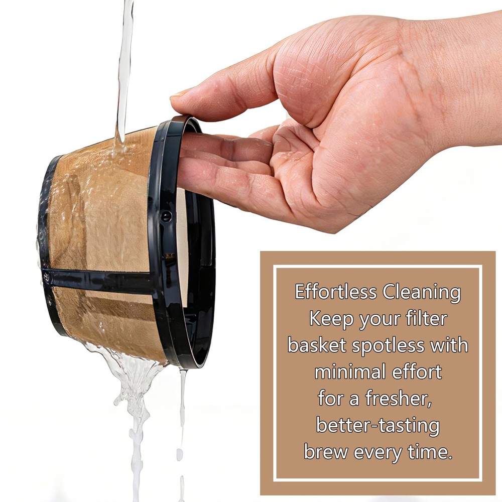 Coffee Filter Basket Compatible with Black and Decker, 8-12 Cup,