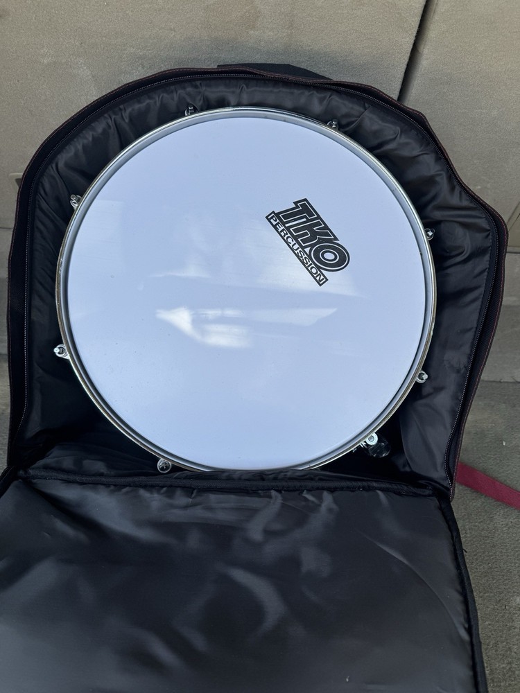 TKO Percussion 14” Snare Drum Kit w/ Backpack, Stand & Sticks