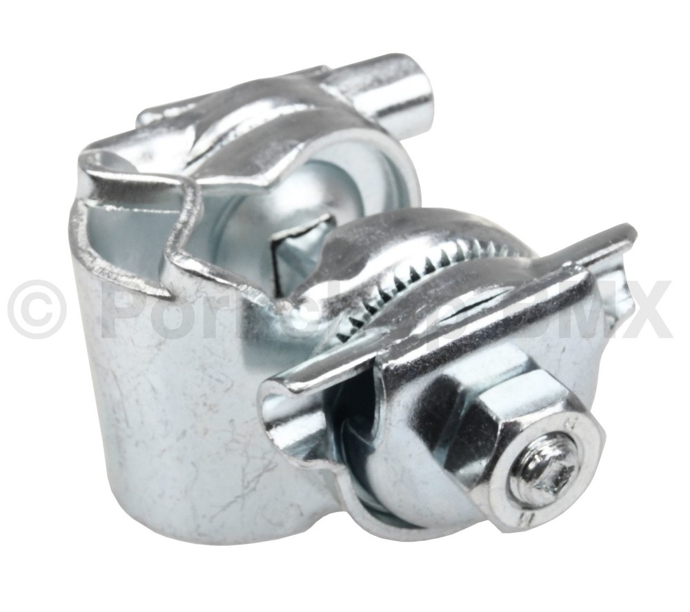 Bicycle seat "guts" railed seat clamp - SILVER