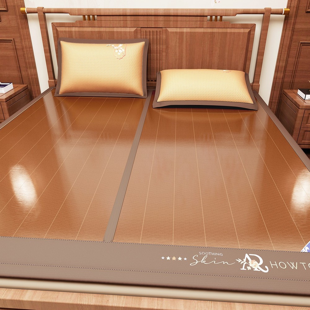 Bamboo Mat Rattan Mat Folding Bed Mat For Summer Cool Feeling 凉席 竹席 藤席 无毛刺