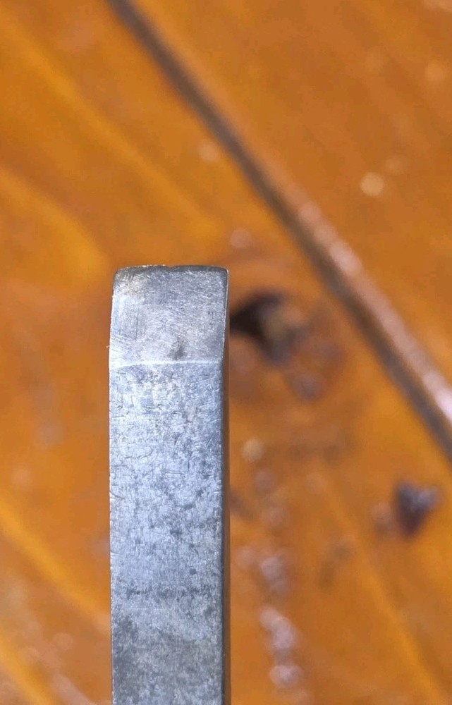 7/16” Unbranded Beveled Edge Wood Handle Pocket Chisel