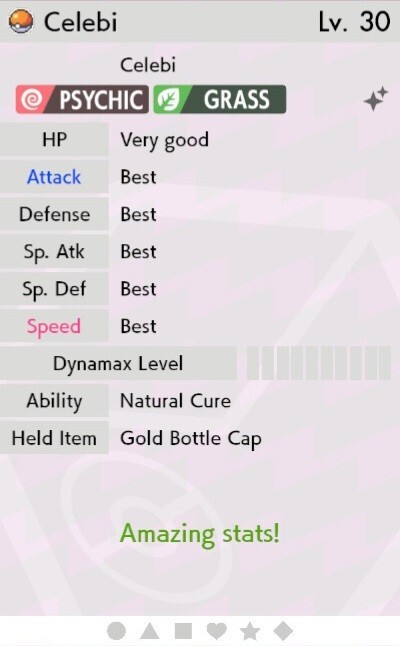 ✨Shiny✨ Legitimate Celebi (From VC) For Sword & Shield