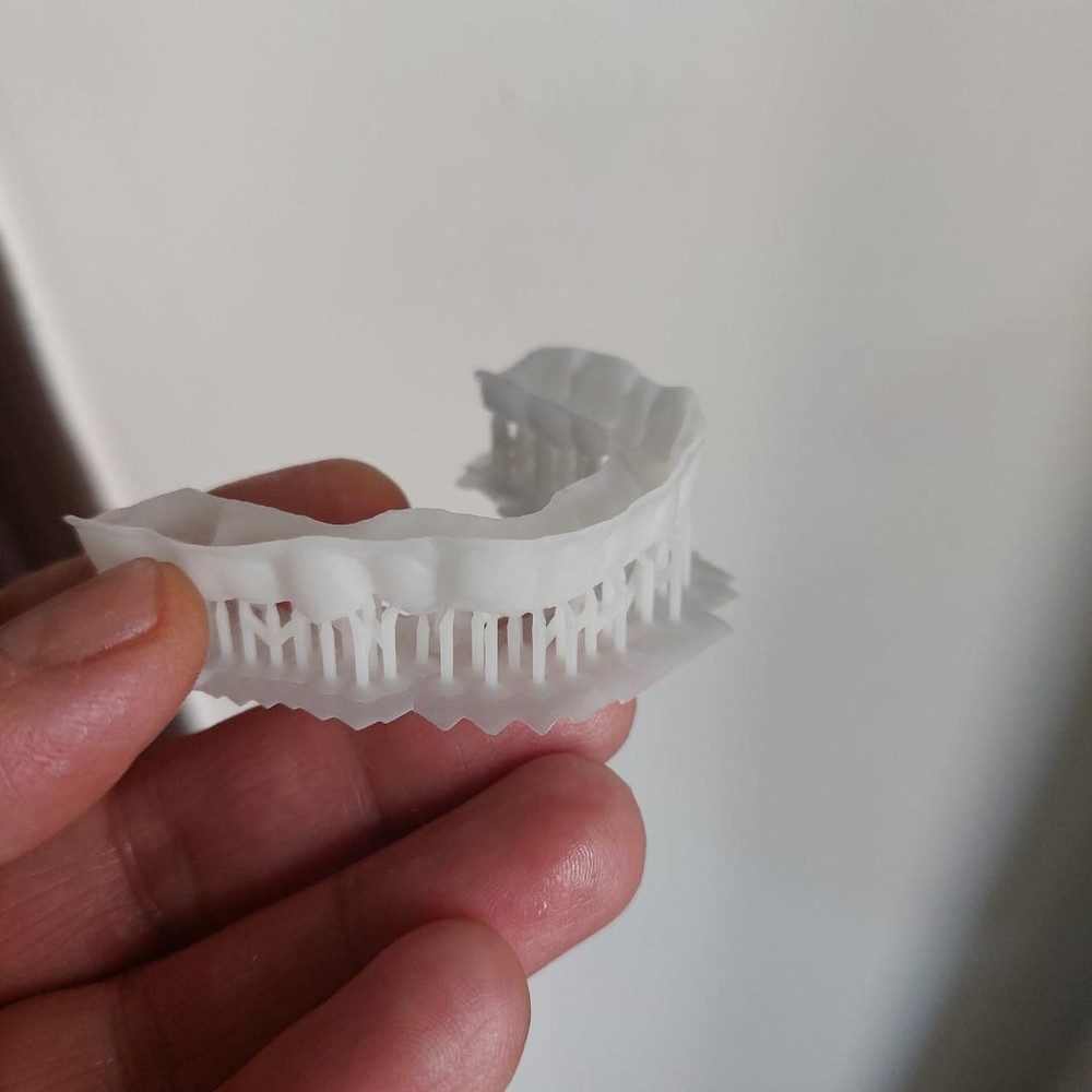 DLP SLA LCD 3d printer SNAP ON SMILE resin