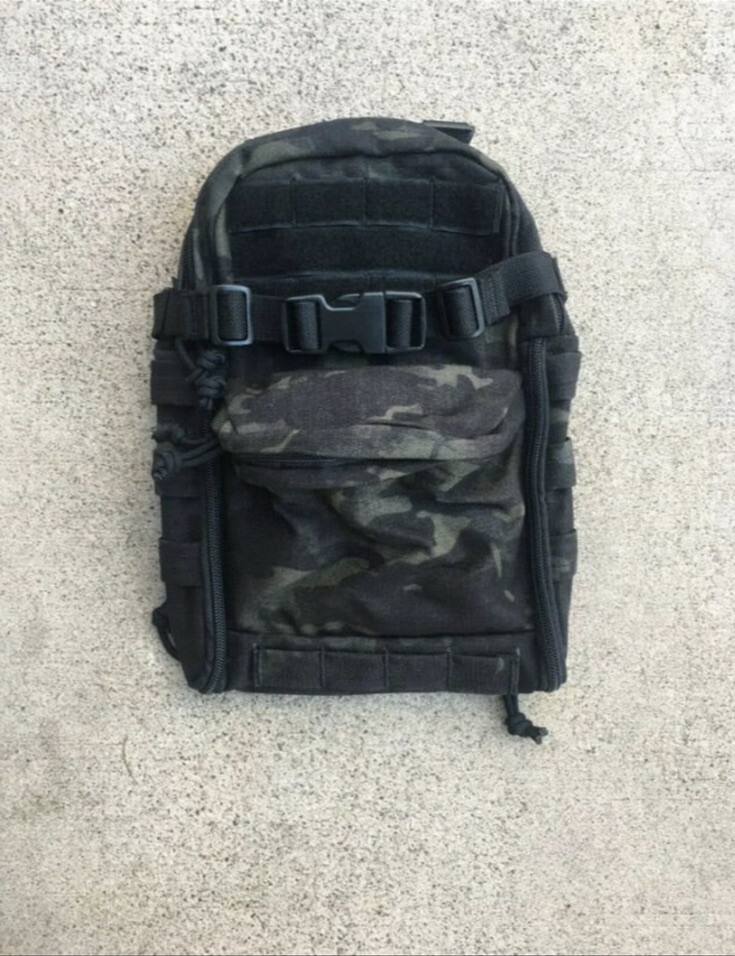 MODI (FLYYE)  Mini Wide "Map Pack" Hydration Pack - Multicam Black