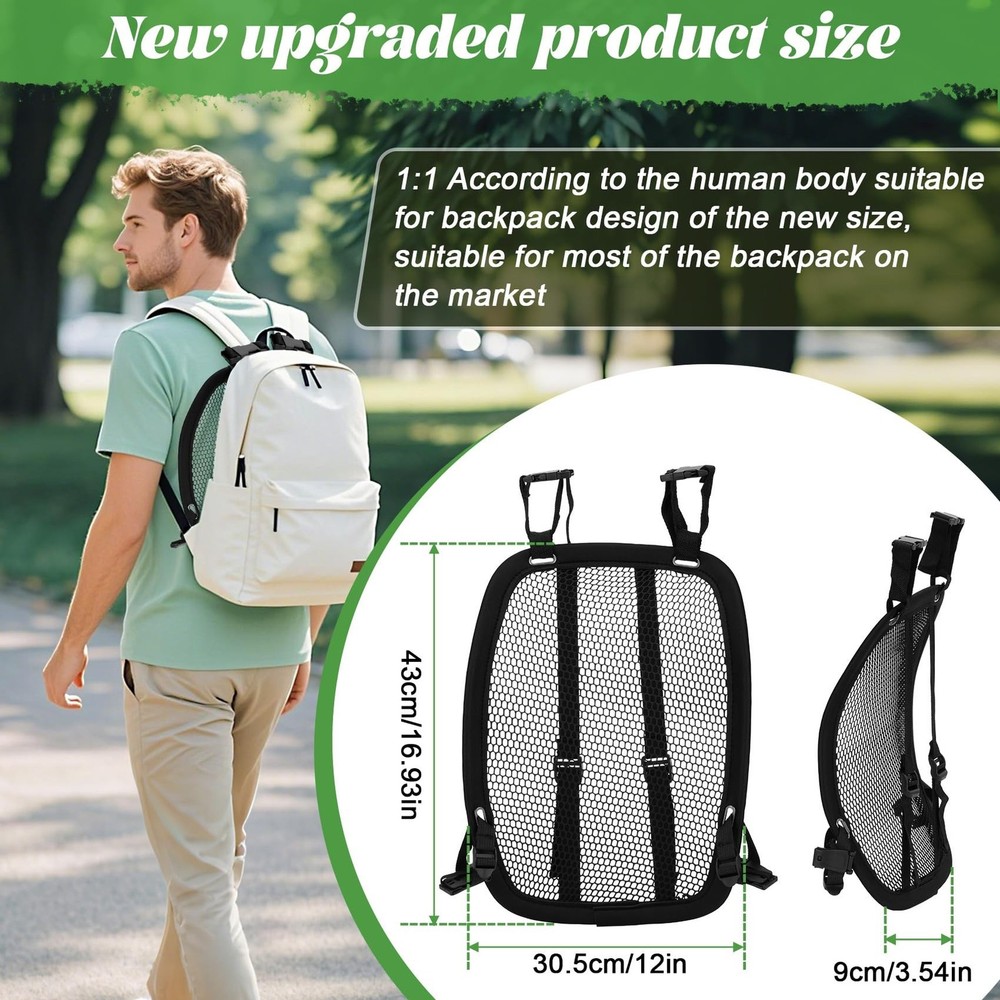 Lightweight Ventilation Backpack Spacer, Backpack Spacer, Hiking Backpacks Sp...