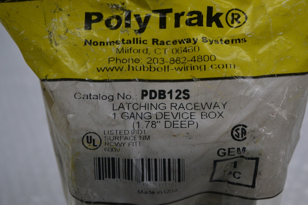 HUBBELL PDB12S DEVICE BOX NSMP