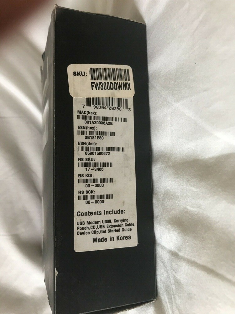 Sprint U300 3G/4G USB Modem