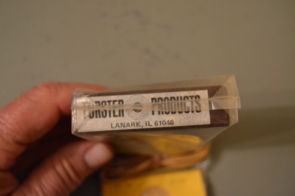 FORSTER 45 CAL. MUZZLELOADERS LOADING BLOCK NEW OLD STOCK