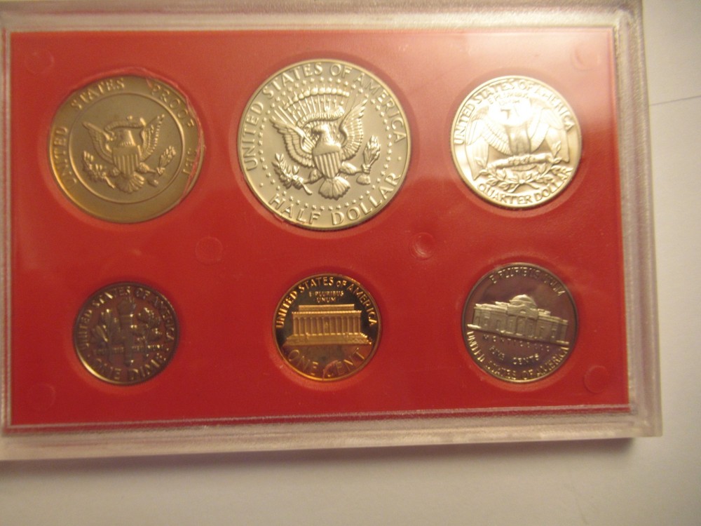 FOUR US Mint Proof Sets, 1979-1982