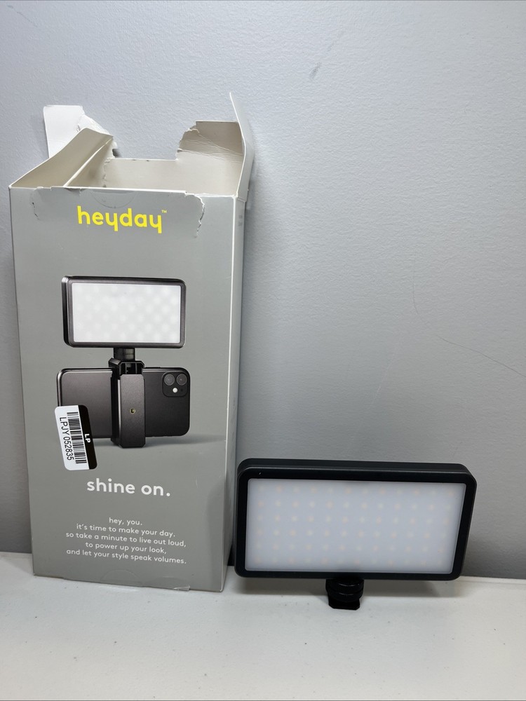 Heyday Rechargeable LED Light Attachment Adjustable brightness 3 Light Modes