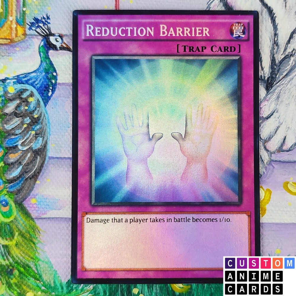 Reduction Barrier ANIME EFFECT HOLO card