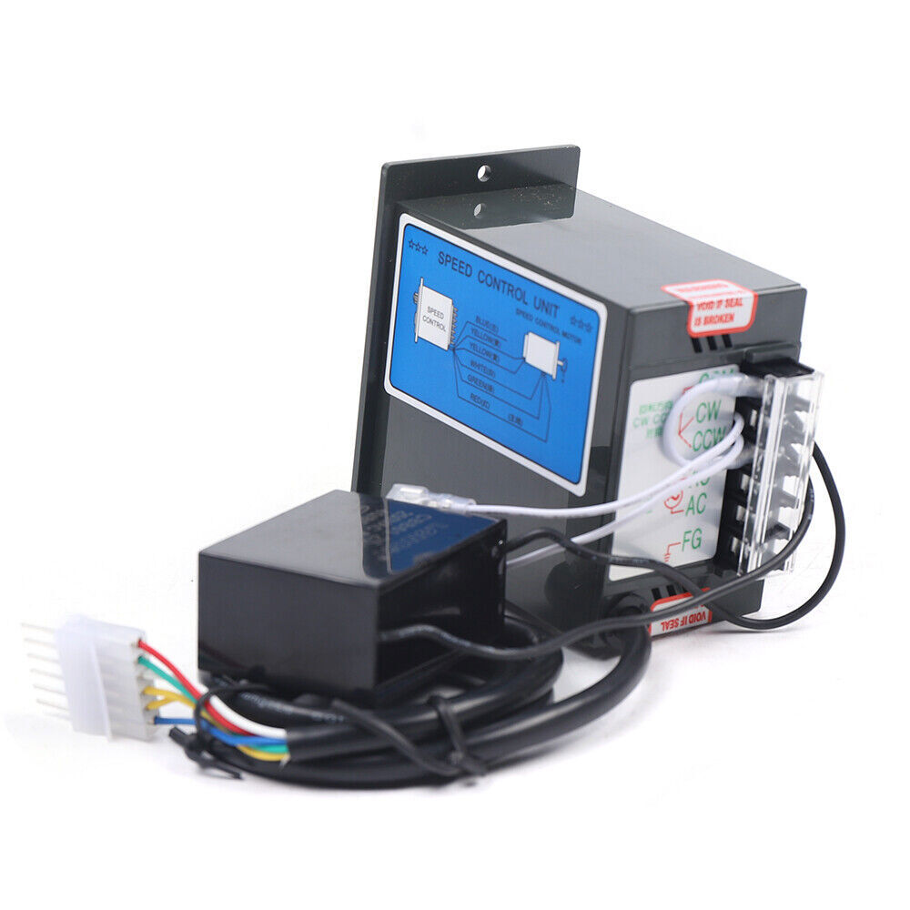 Gear Motor Electric Single Phase Motor &Variable Speed Controller 1:3 Reduction