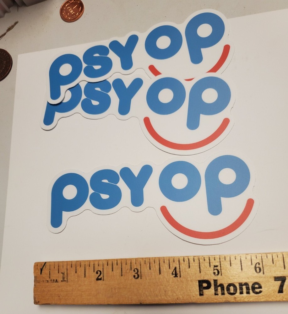 Psychological Operations PSYOPS STICKER