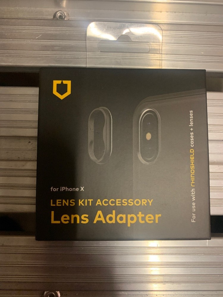 FOR iPhone x Windshield Lens Adapter use for Cases+lenses =