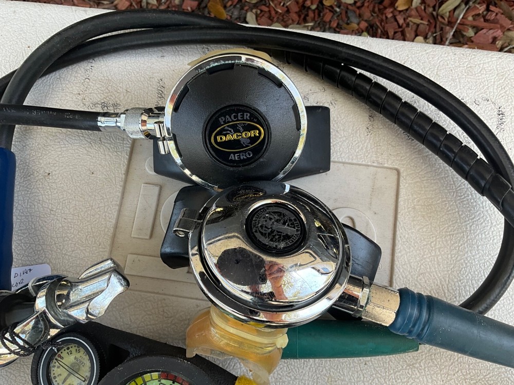 US Divers Regulator with dacor Gauges