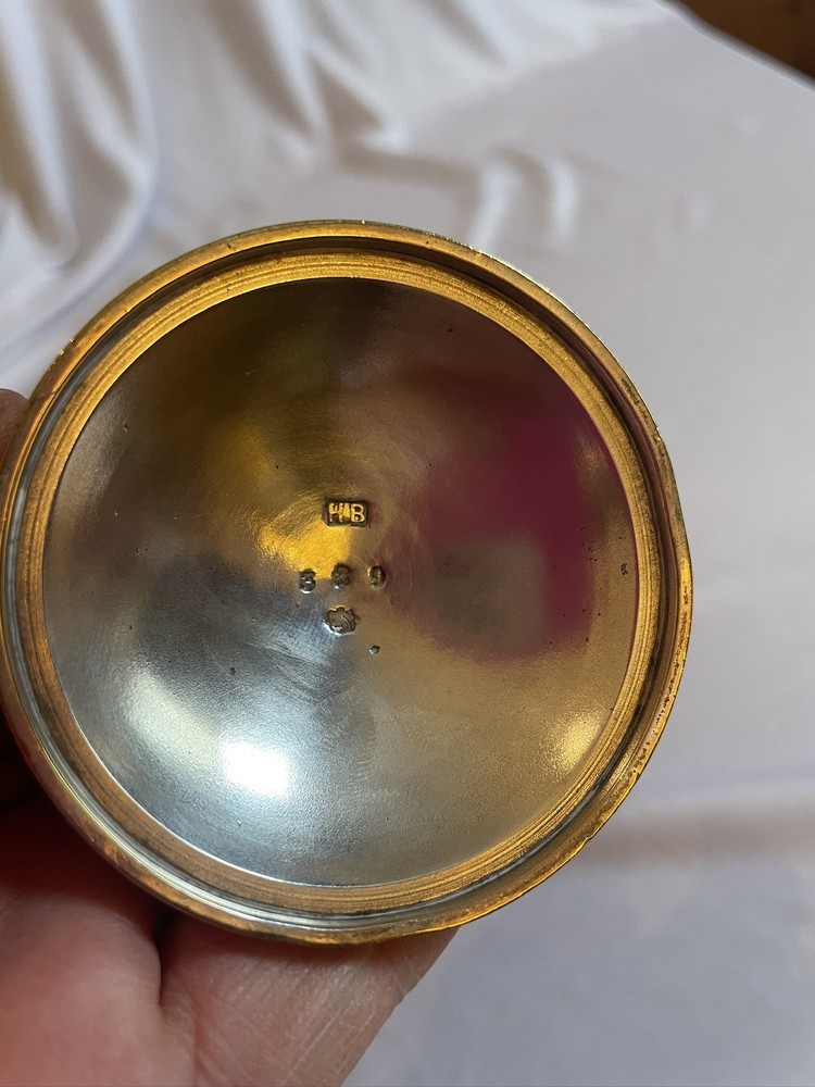 Antique Silver Plated Goblet Hallmarked
