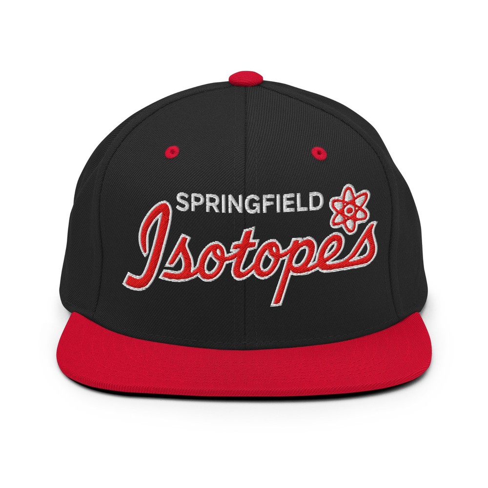 Embroidered Springfield Isotopes Hat Simpsons Hat Simpsons Baseball Hat