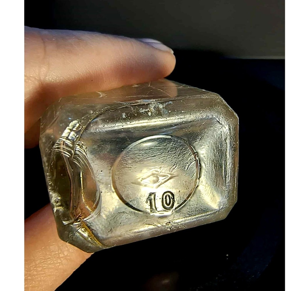 46. Small Old Apothecary Corked Bottle