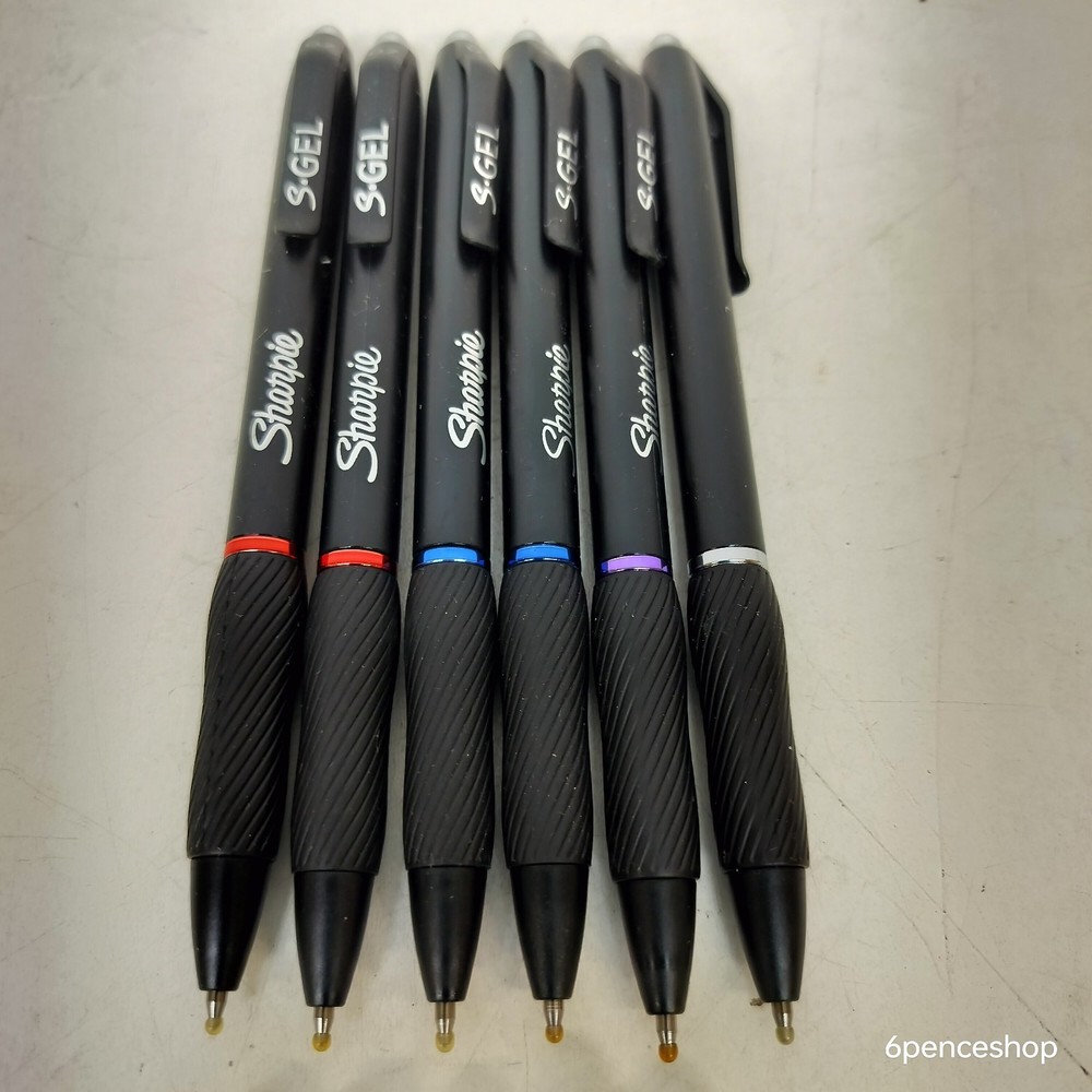 12-Pack Sharpie 4-Color Gel Pen Medium 0.7mm