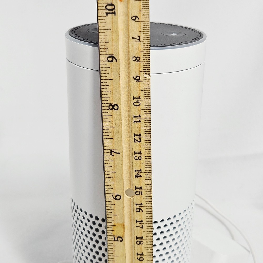 Amazon Echo Plus 1st Generation Smart Speaker with Its Power Adapter. Works