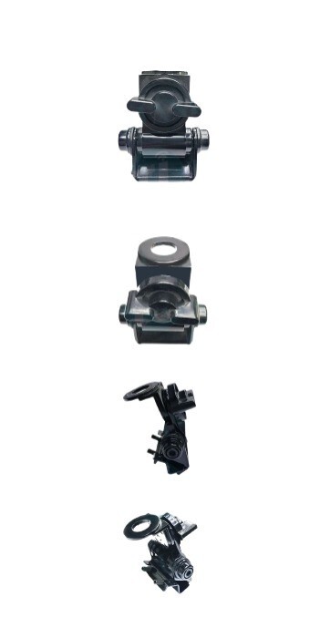 Black Rain Gutter Antenna Mount