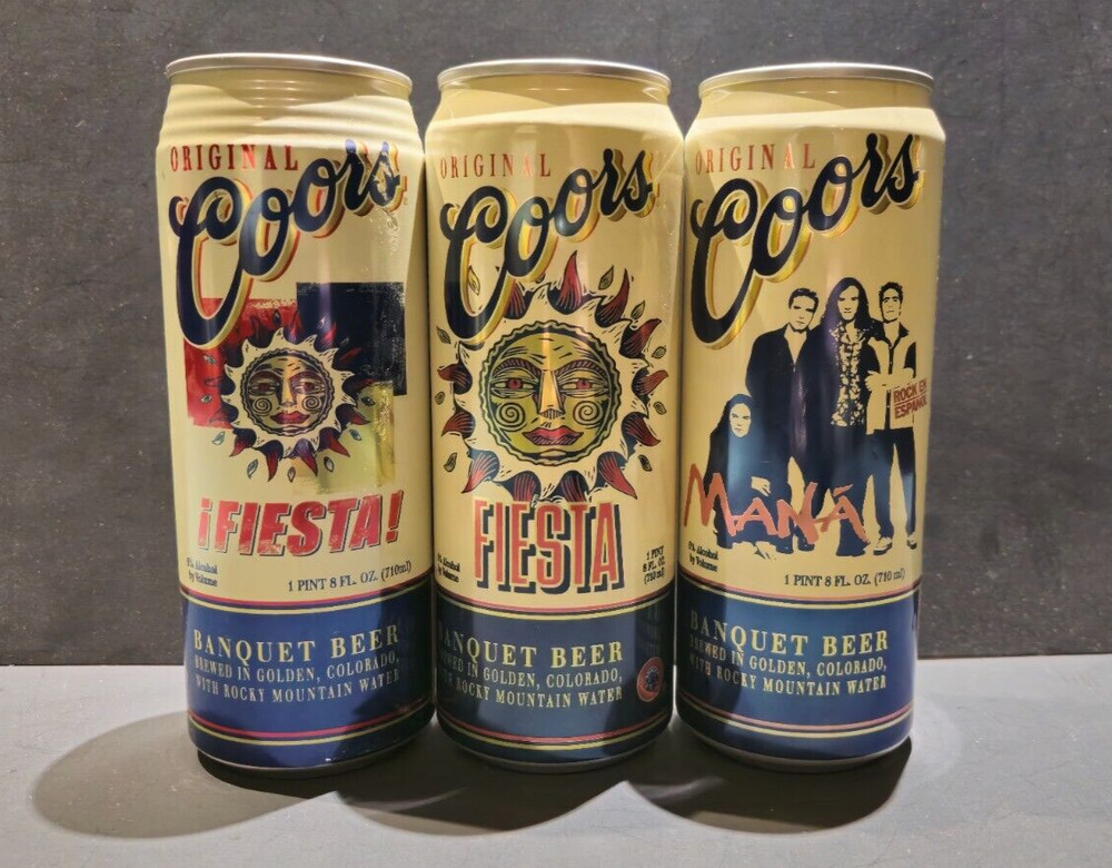 Coors - Maná + Fiesta - 24 oz Cans