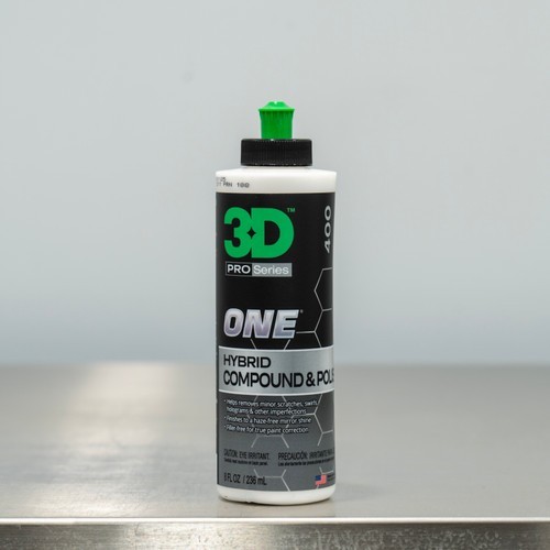 3D ONE Hybrid Compound and Polish | One Step 8oz
