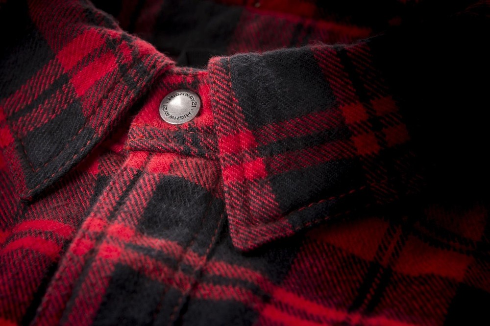 Marksman Flannel Black/Red Md