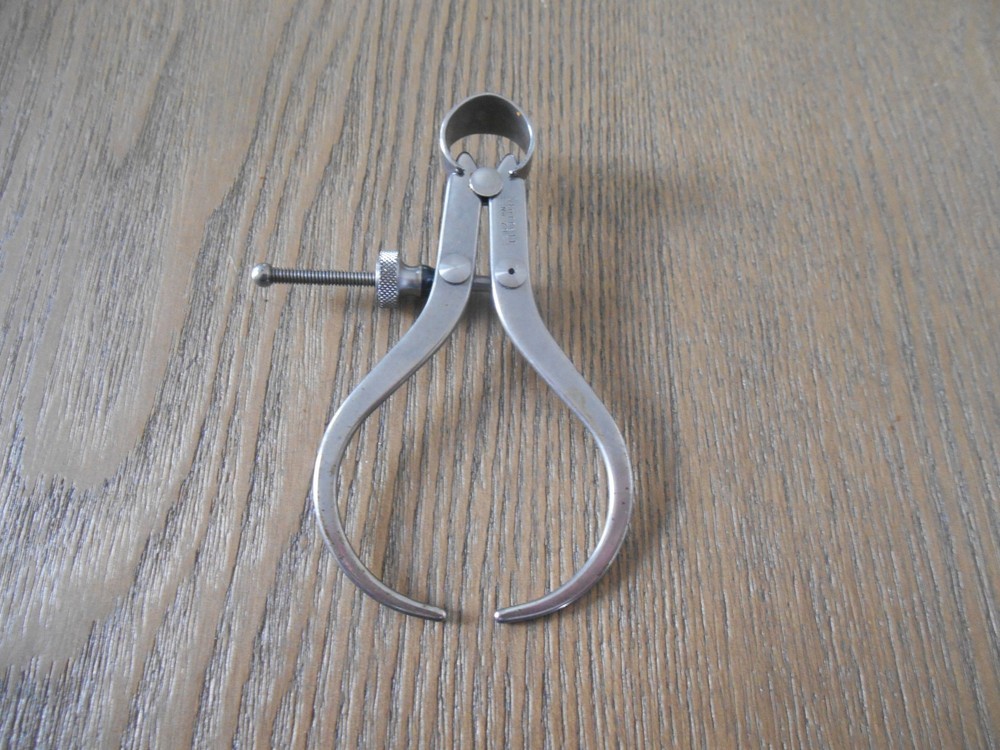 Starrett No. 79 3" outside calipers