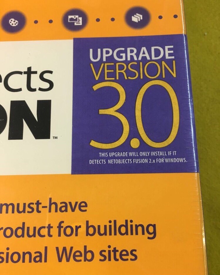 NetObjects Fusion Upgrade Version 3.0 for Windows