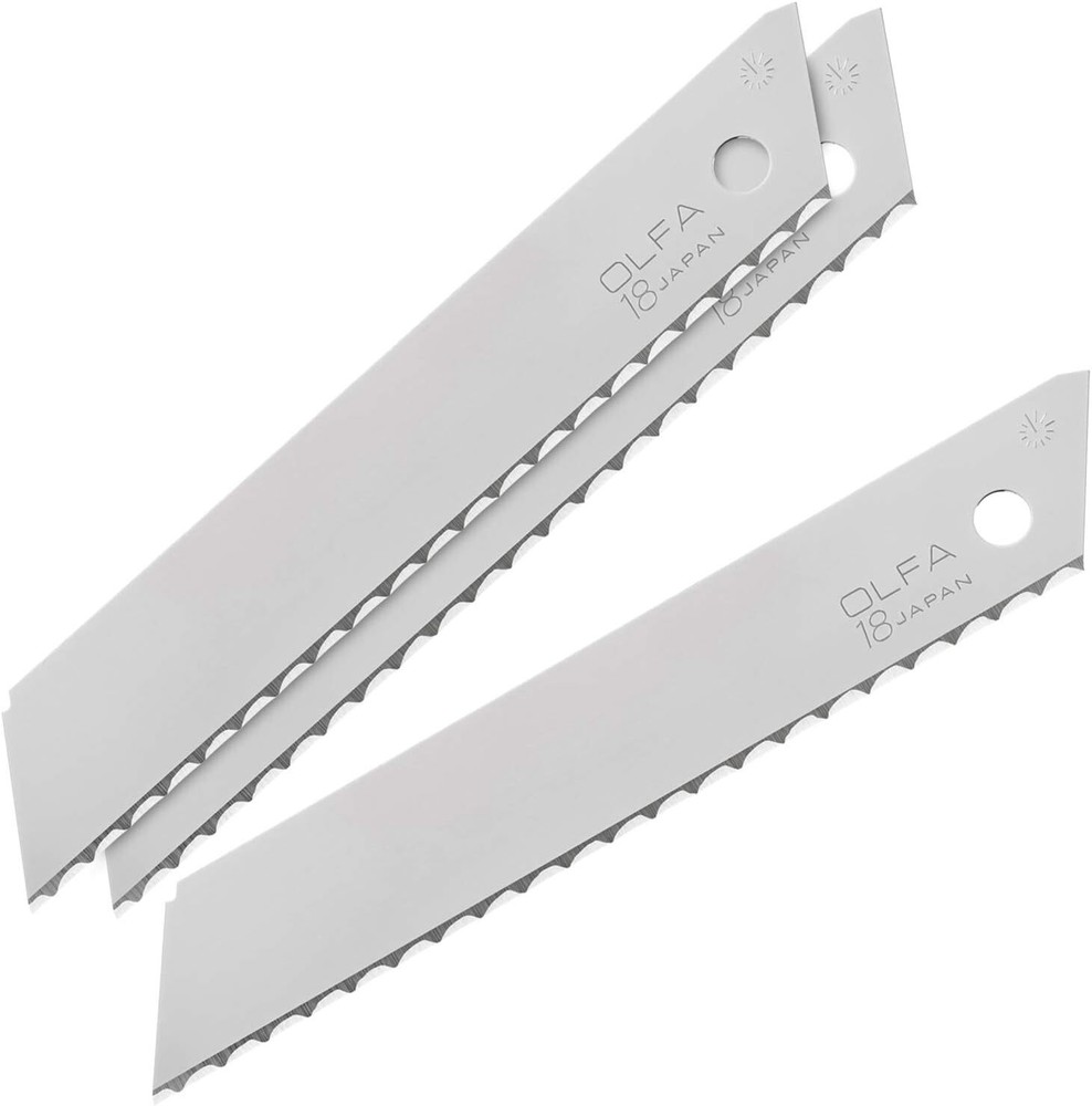 Orfa (OLFA) Wavy Blade Cutter replacement blade (large) 3 pieces LBWV3K