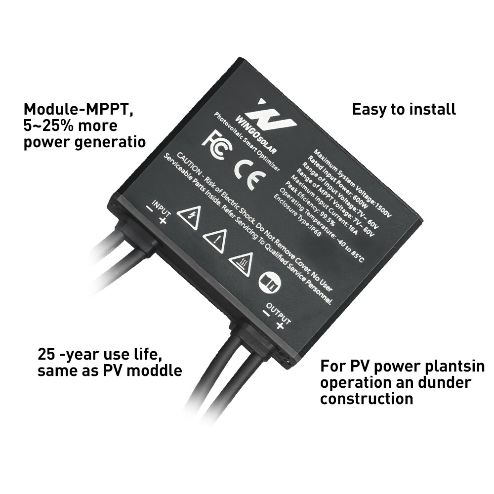 Integrated PV Power Optimizer 600W 60V Input Solar Optimizer MPPT Solar Optimize