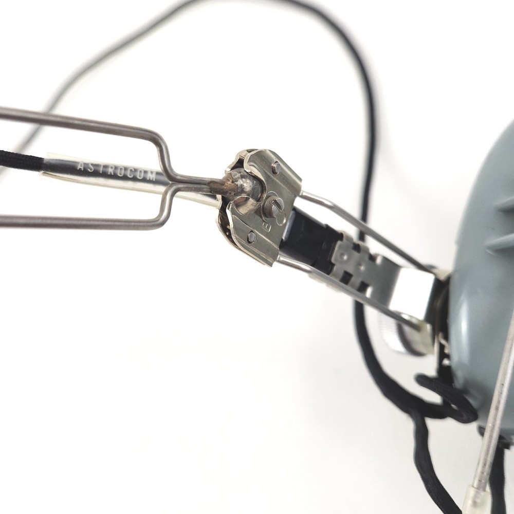 Vintage WWII Era Air Force Navy Pilot Crew Headset Headphone MX 3473/AIC