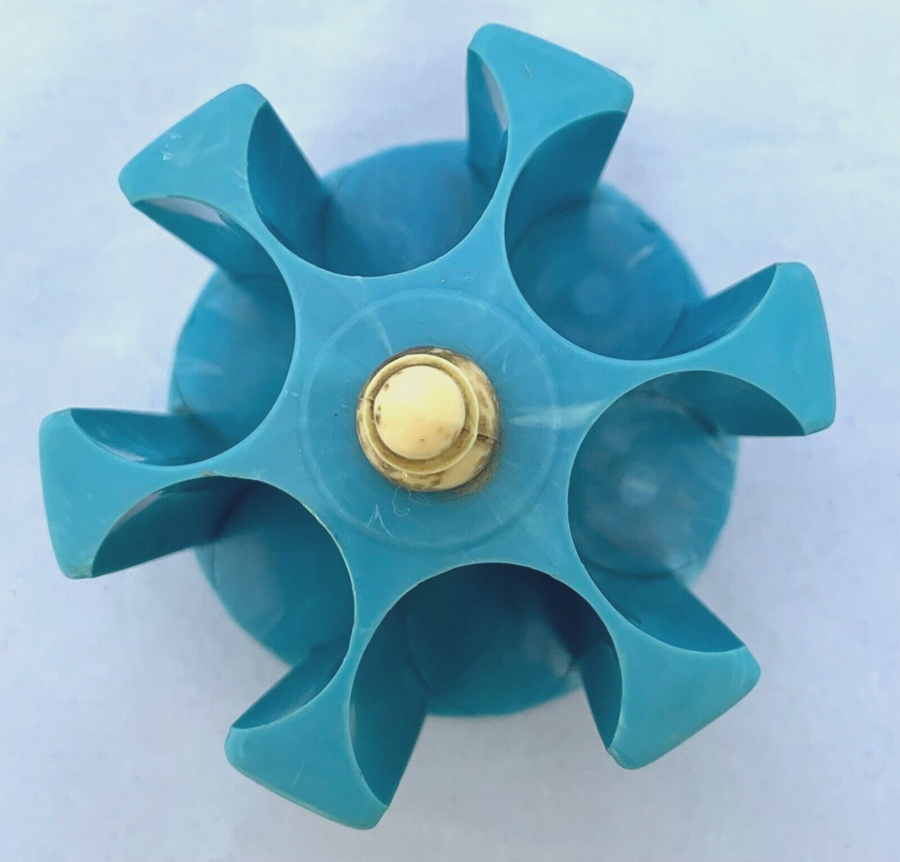 VINTAGE ROUND PLASTIC THREAD SPOOL BOBBIN HOLDER