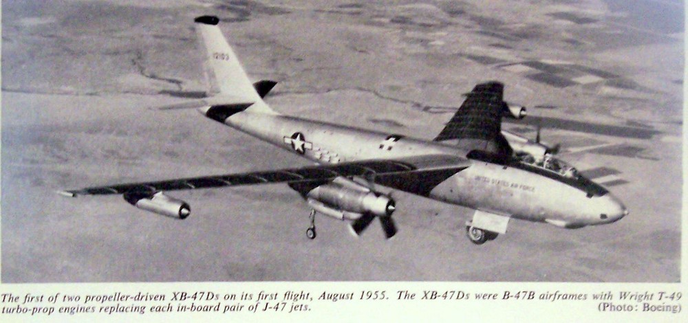 B-47D PLAN + CONSTRUCTION ARTICLE for a Very Rare 54" UC Scale Model Airplane