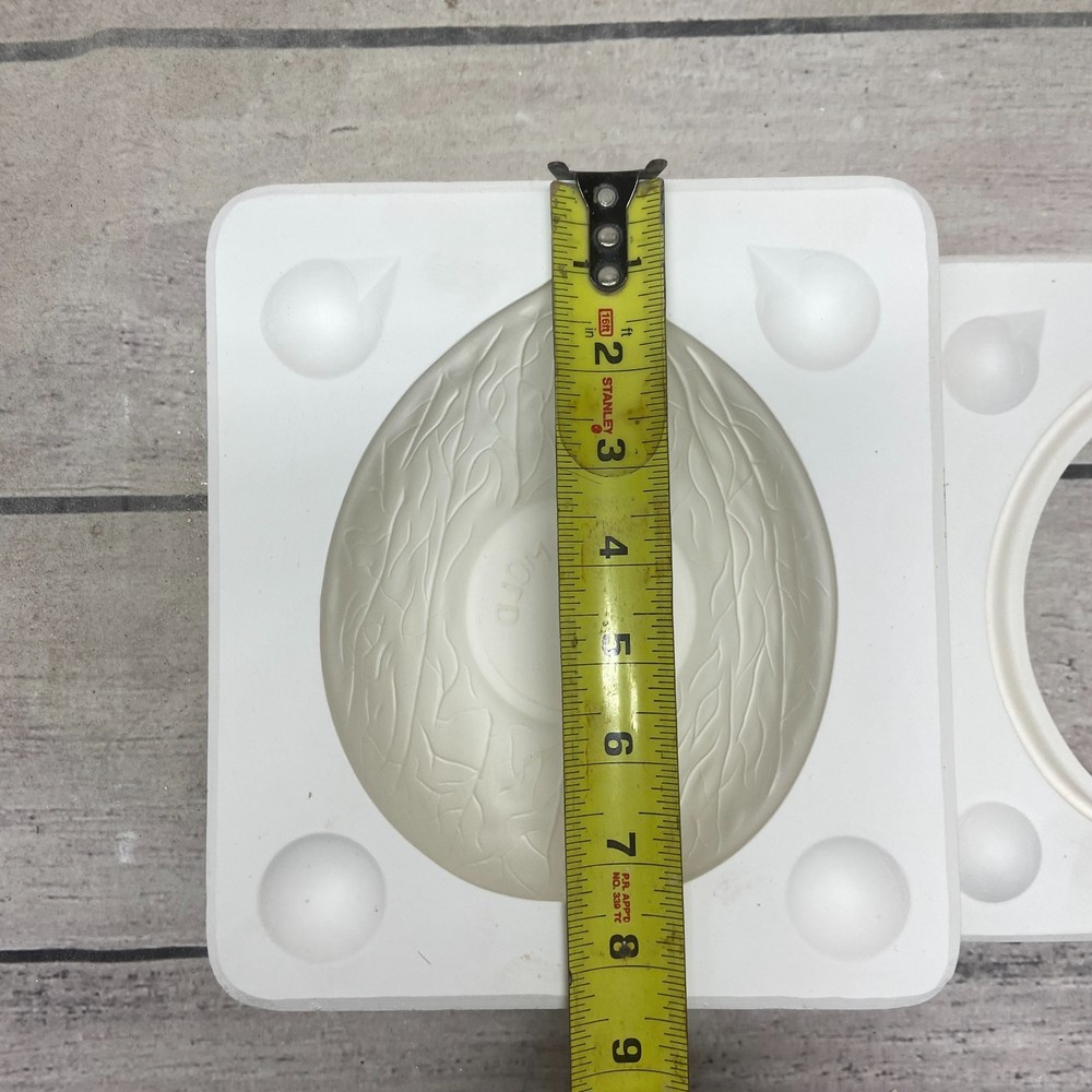 Holland Ceramic Slip Casting Mold Walnut Dish #H1129