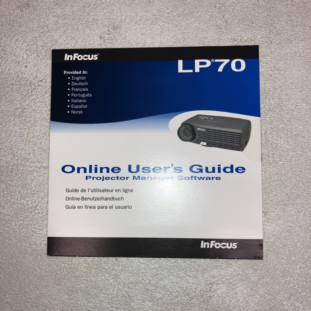 INFOCUS LP70 + Mobile DLP Video Projector, Tested