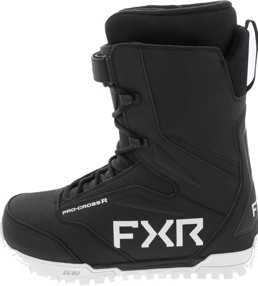 FXR Pro-Cross R Snow Boots Black/White