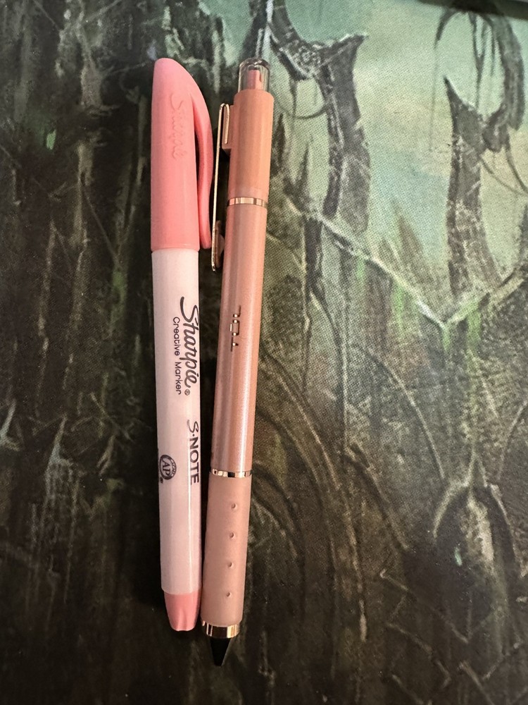 TUL pen and Sharpie set, various colors