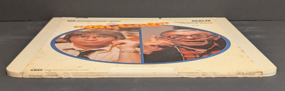 Oh, God! 1977 – RCA SelectaVision VideoDisc (CED)