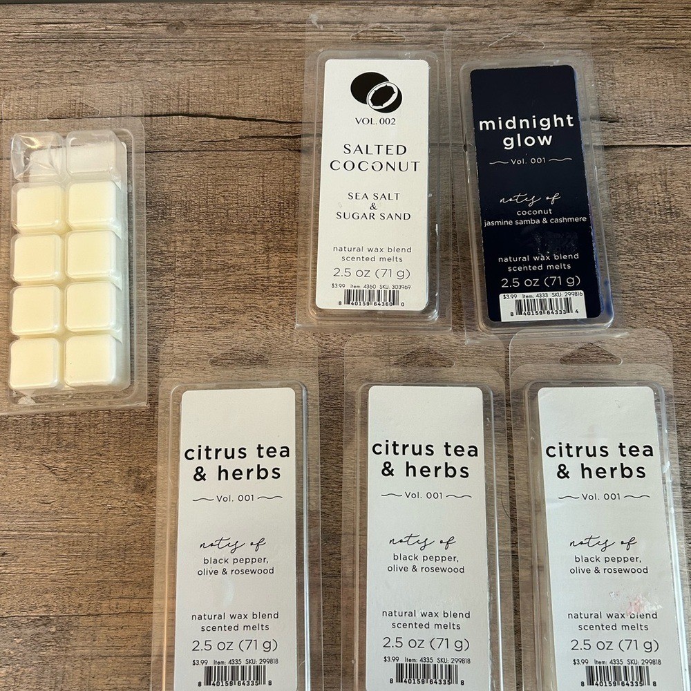 Natural  Scented Wax Melts Collection