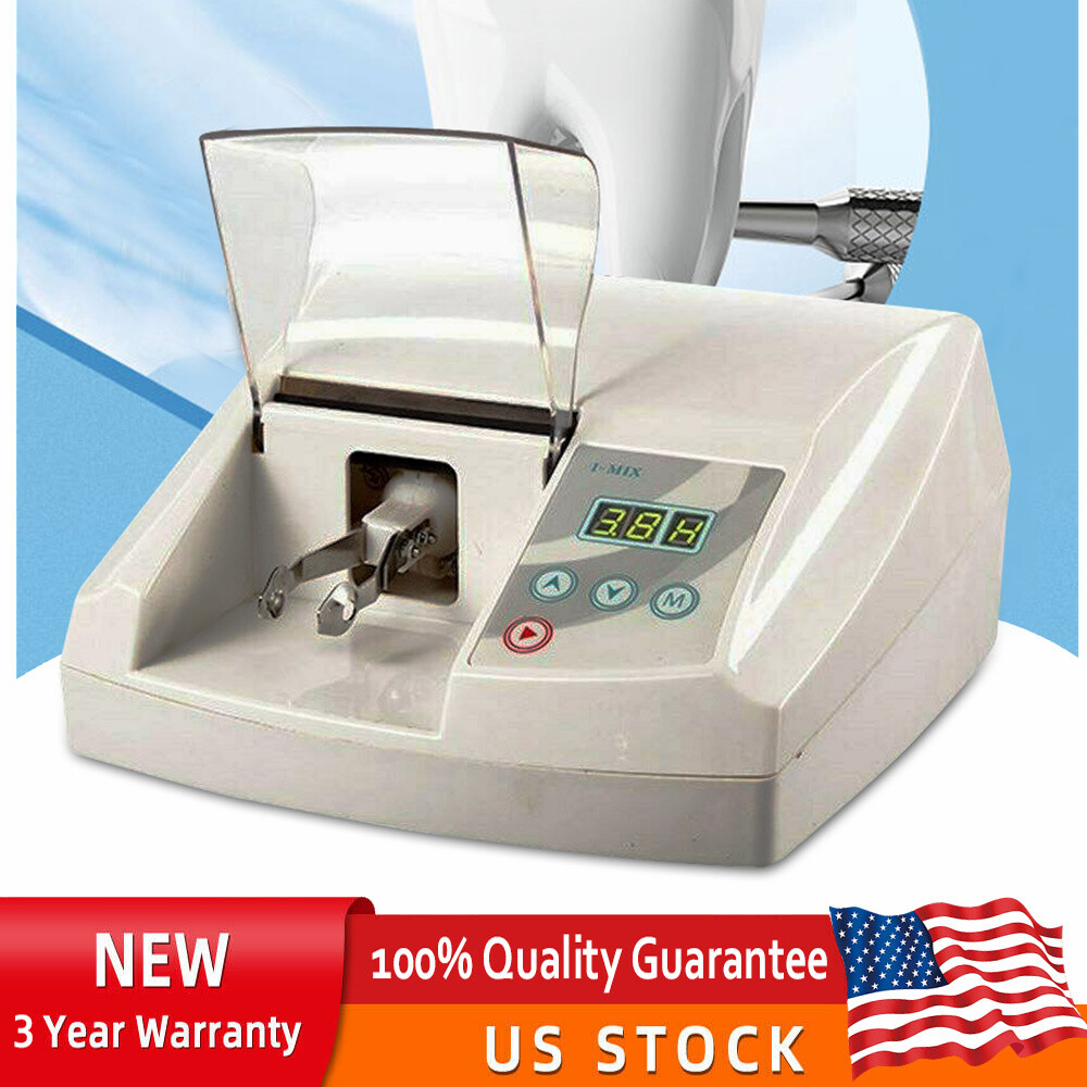 Dental Lab Digital Amalgamator Amalgam Capsule Mixer Triturator Speed Adjustable