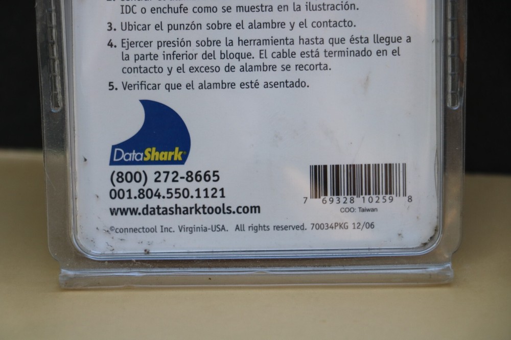 DataShark 110 Punchdown Tool 70034 SEALED New