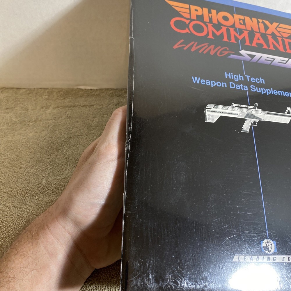 Phoenix Command High-Tech Weapon Data Supplement 1988 Paperback Book Sealed NEW