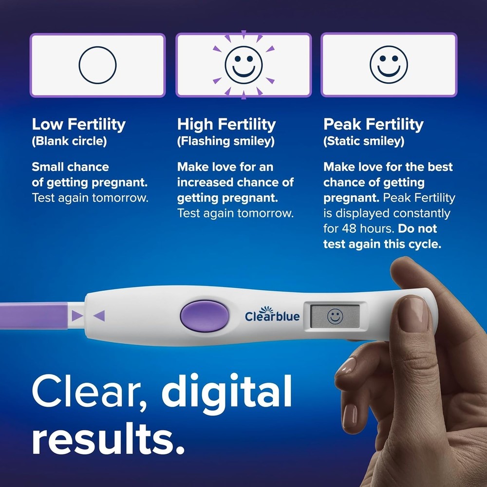 Clearblue Advanced Digital Ovulation Test Kit 30+2 Count