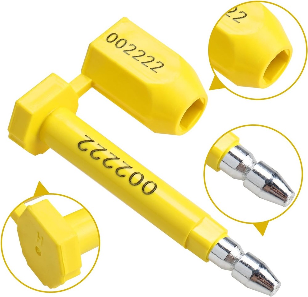 100Pcs High Security Bolt Seals for Cargo Containers Shipping Container Locks