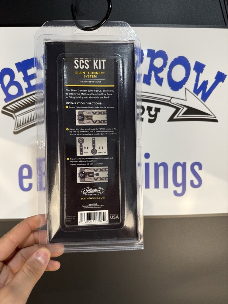New Mathews SCS Kit for Compound Bows Silent Connect System