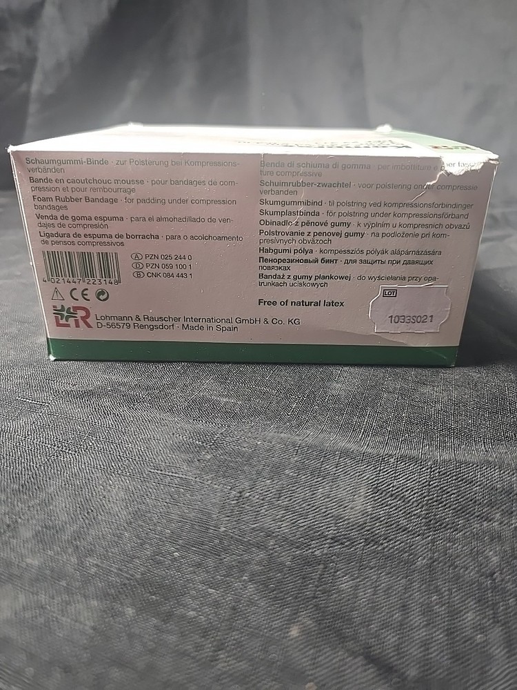2 L&R Komprex® Foam Rubber Bandage